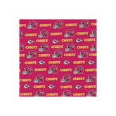 Red Kansas City Chiefs Cotton 60in